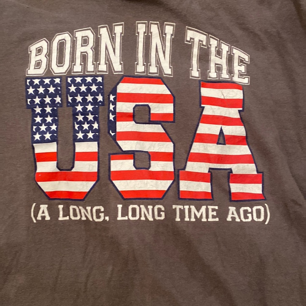 Men’s Delta pro eight , born in the USA T-shirt, XL
